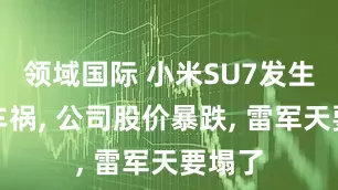 领域国际 小米SU7发生重大车祸, 公司股价暴跌, 雷军天要塌了